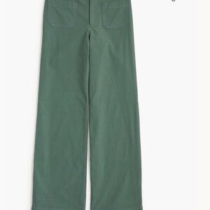JCrew | 6 | Petite Lizzie High-Rise patch pocket Wide Leg l Pants